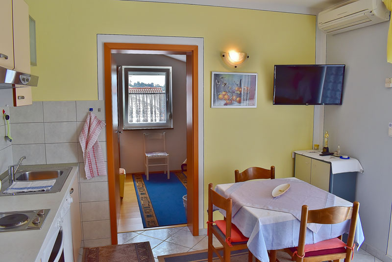 Wohnung für 2 Personen, Insel Rab Kroatien, Maracic Marija